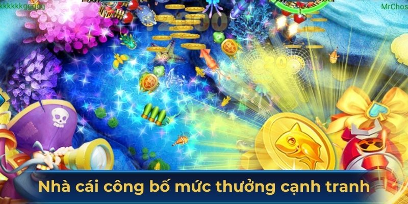 Nhà cái công bố mức thưởng cạnh tranh